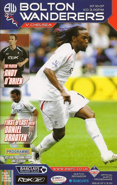 Bolton Wanderers FC v Chelsea FC